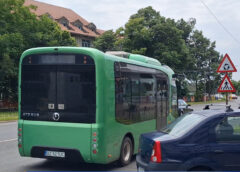 AUTOBUZELE ELECTRICE CIRCULĂ PE STRĂZILE RÂMNICULUI