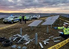 AU FURAT DIN PARCUL FOTOVOLTAIC